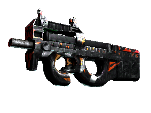 StatTrak™ P90 | Vent Rush (Battle-Scarred)