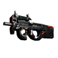 P90 | Vent Rush (Battle-Scarred)