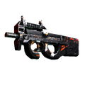 StatTrak™ P90 | Vent Rush (Well-Worn)