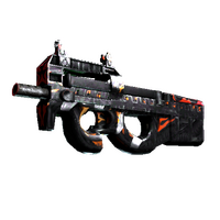 StatTrak™ P90 | Vent Rush (Field-Tested)