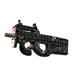 StatTrak™ P90 | Vent Rush (Well-Worn)