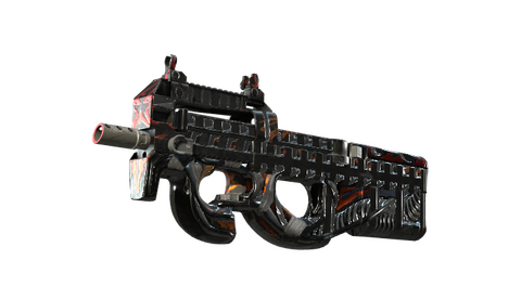StatTrak™ P90 | Vent Rush (Well-Worn)