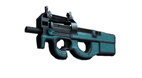 StatTrak™ P90 | Traction (Well-Worn)