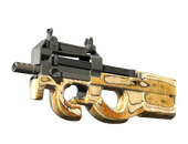 StatTrak™ P90 | Резной приклад (Немного поношенное)