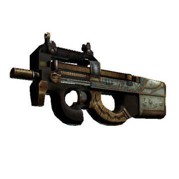 Souvenir P90 | ScaraB Rush (Battle-Scarred)
