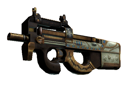 Image for the P90 | ScaraB Rush weapon skin in Counter Strike 2