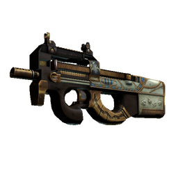 Souvenir P90 | ScaraB Rush (Well-Worn)