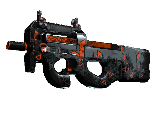 P90 | Trigon (Well-Worn)