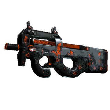 P90 | Trigon (Well-Worn)