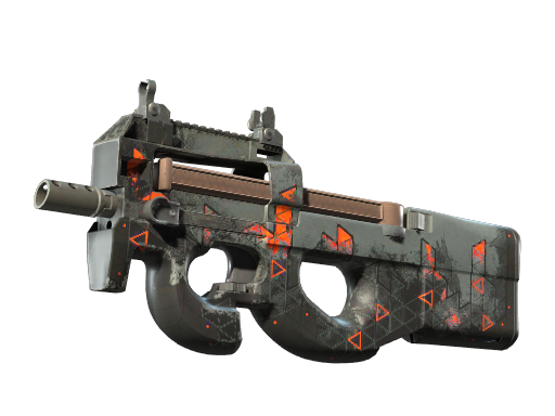 P90 | Trigon (Well-Worn)