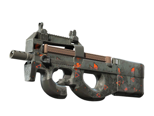 P90 | Trigon (Well-Worn)