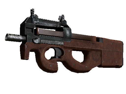 P90 | Leather (Battle-Scarred)