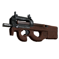 P90 | Leather (Battle-Scarred)