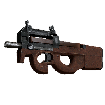 P90 | Leather (Battle-Scarred)