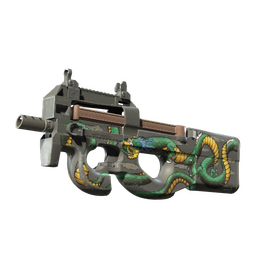 StatTrak™ P90 | Emerald Dragon (Field-Tested)