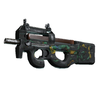 P90 | Emerald Dragon (Battle-Scarred)