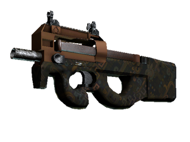 Souvenir P90 | Ancient Earth (Well-Worn)