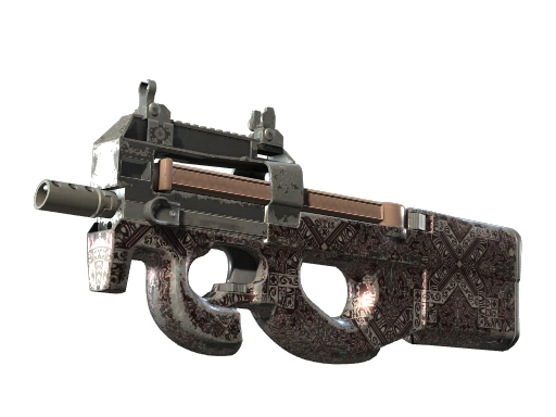 P90 | Baroque Red (Well-Worn)