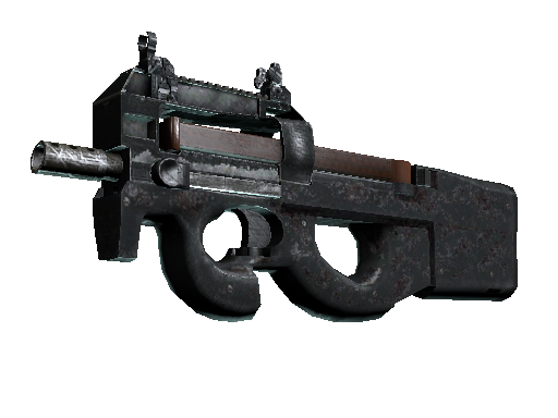 P90 | Baroque Red (Battle-Scarred)