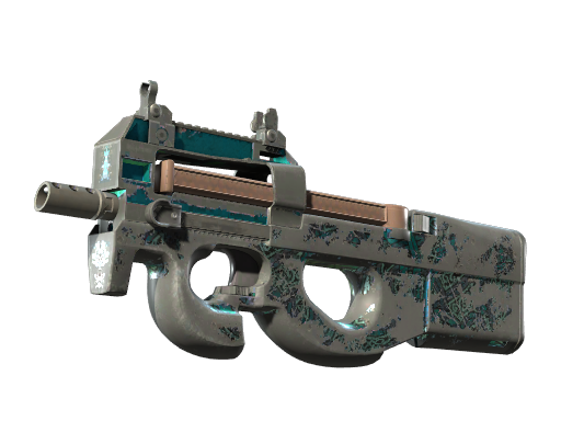 P90 | Jörmungandr azul astral (Algo desgastado)