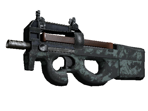 Souvenir P90 | Storm (Battle-Scarred)