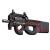 Souvenir P90 | Fallout Warning <br>(Field-Tested)