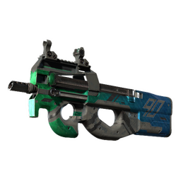 StatTrak™ P90 | Wave Breaker (Battle-Scarred)
