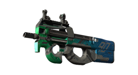 StatTrak™ P90 | Wave Breaker (Battle-Scarred)