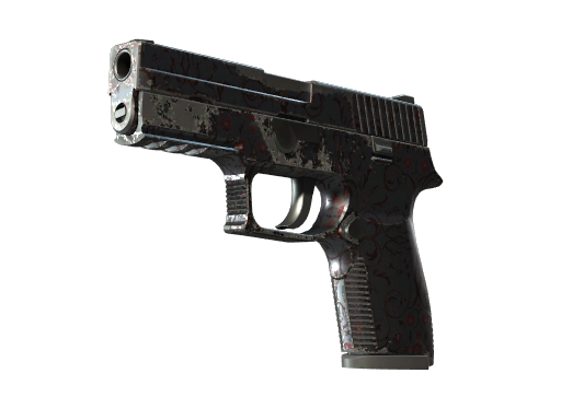 P250 | Dark Filigree (Well-Worn)