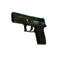 StatTrak™ P250 | Verdigris (Battle-Scarred)