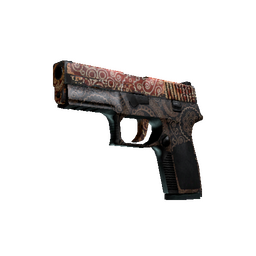 free csgo skin P250 | Mehndi (Battle-Scarred)