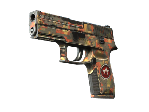 StatTrak™ P250 | Red Rock (Battle-Scarred)