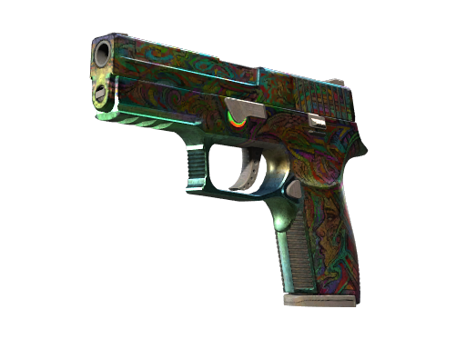 StatTrak™ P250 | Visions (Battle-Scarred)