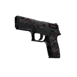 Souvenir P250 | Facility Draft (Battle-Scarred)