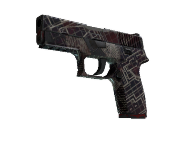 Souvenir P250 | Facility Draft (Battle-Scarred)