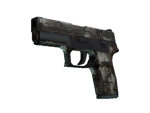 P250 | Bone Mask (Battle-Scarred)