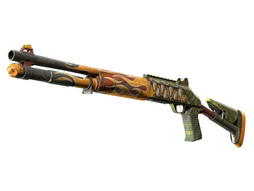 StatTrak™ XM1014 | Incinegator (Well-Worn)