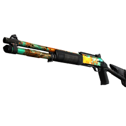 free csgo skin XM1014 | Bone Machine (Well-Worn)