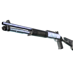 free csgo skin Souvenir XM1014 | Blue Steel (Well-Worn)