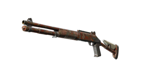 StatTrak™ XM1014 | Red Python (Well-Worn)
