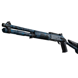 free csgo skin Souvenir XM1014 | VariCamo Blue (Well-Worn)