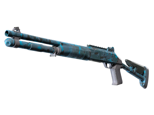 Primary image of skin Souvenir XM1014 | VariCamo Blue