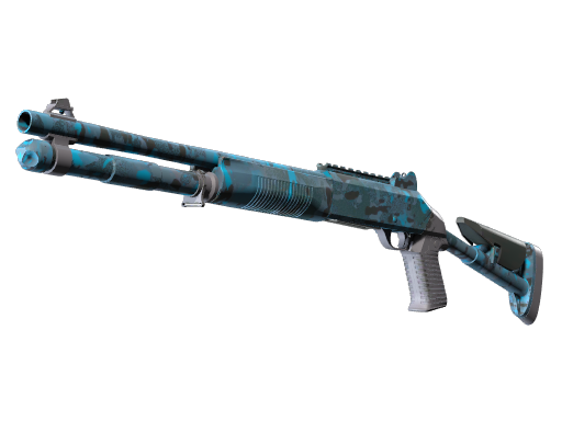 Souvenir XM1014 | VariCamo Blue