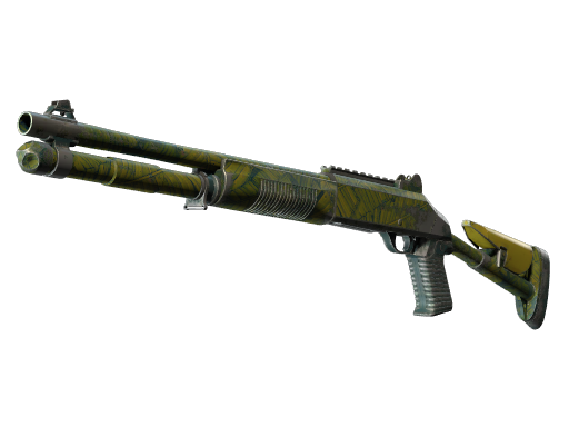 XM1014 | Banana Leaf (Battle-Scarred)