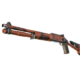 free csgo skin XM1014 | Blaze Orange (Well-Worn)