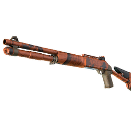 free csgo skin XM1014 | Blaze Orange (Factory New)