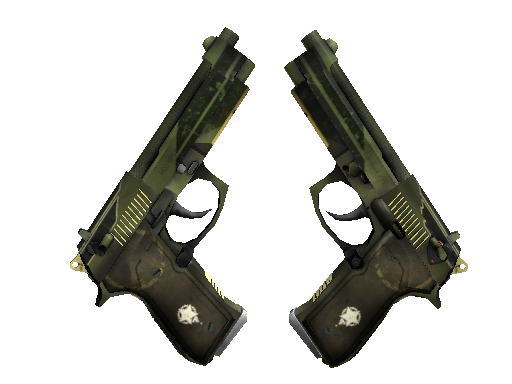 StatTrak™ Dual Berettas | Retribution (Minimal Wear)