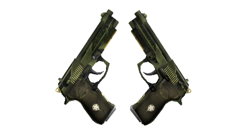 StatTrak™ Dual Berettas | Retribution (Factory New)