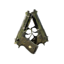 StatTrak™ Dual Berettas | Retribution (Well-Worn)