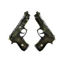 StatTrak™ Dual Berettas | Retribution (Field-Tested)